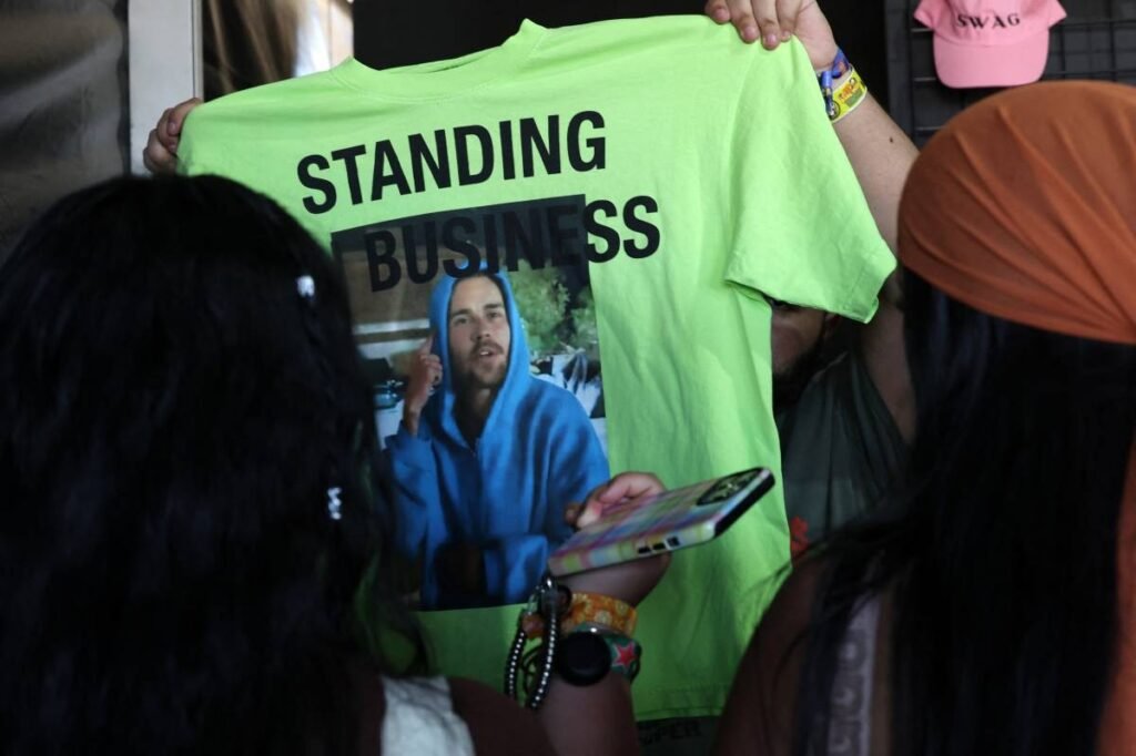 Justin Bieber fans flood Coachella festival for headlining show