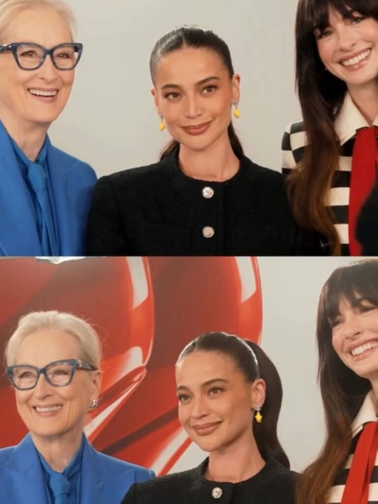 Anne Curtis laughs off stumble during interview with Meryl Streep, Anne Hathaway