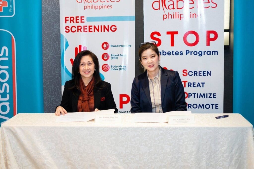 Watsons, Diabetes Philippines launch nationwide free diabetes screening drive