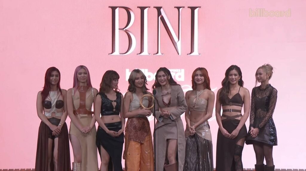 BINI honored with Global Force Award at Billboard Women in Music 2026
