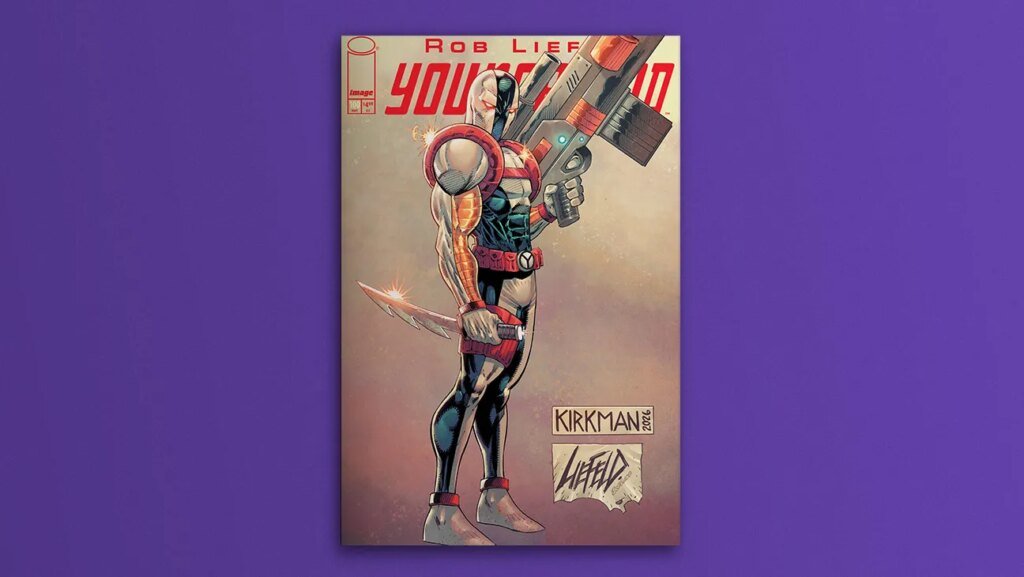 Robert Kirkman Draws ‘Youngblood’ No. 100 Cover
